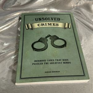 Book unsolved crimes by Sarah Herman